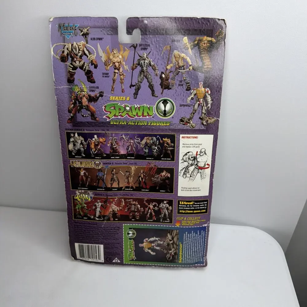 Spawn Super Patriot Ultra Action Figure McFarlane Toys 1996 Series 6 UNOPENED